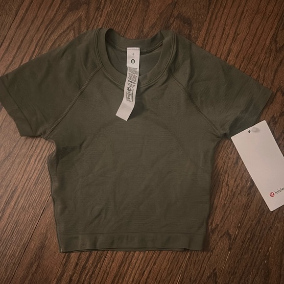Lululemon swifty tech crop size 0 - Picture 1 of 2